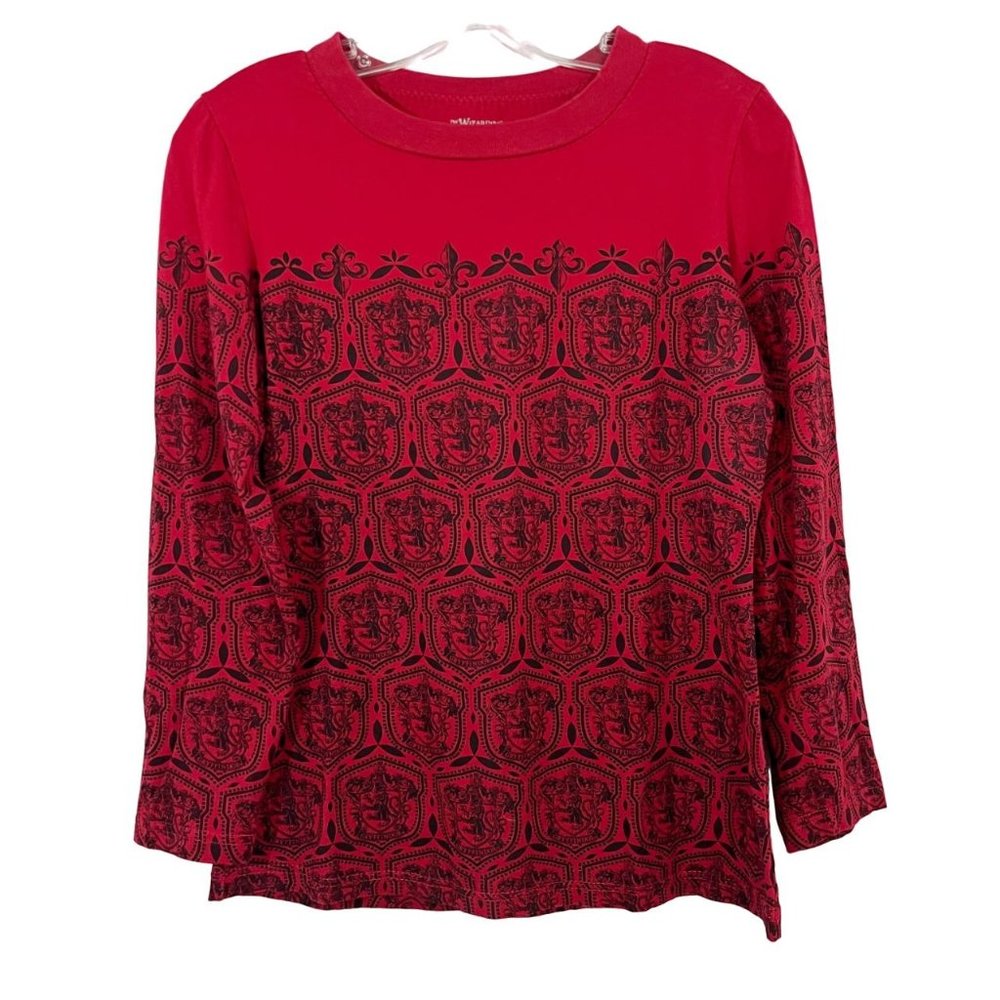 Harry Potter Universal Orlando Long Sleeve Tee Gryffindor Red - Women's Medium‎